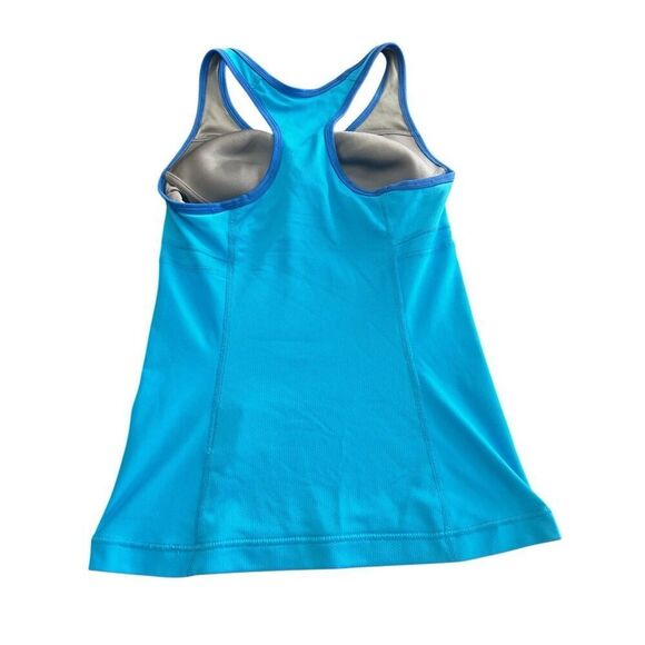 Nike Womens Tank Top Built in Bra Size S Blue Jogging Gym Training Sports size S - Picture 4 of 6